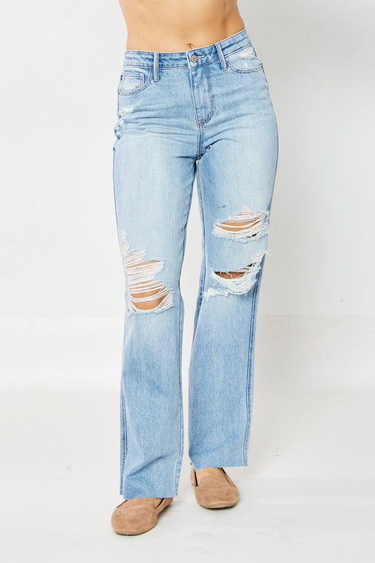 90s Rigid Magic Distressed Jean by Judy Blue