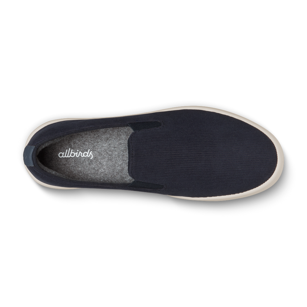 Men's Cruiser Slip On Corduroy - Dark Navy (Stony Cream Sole)